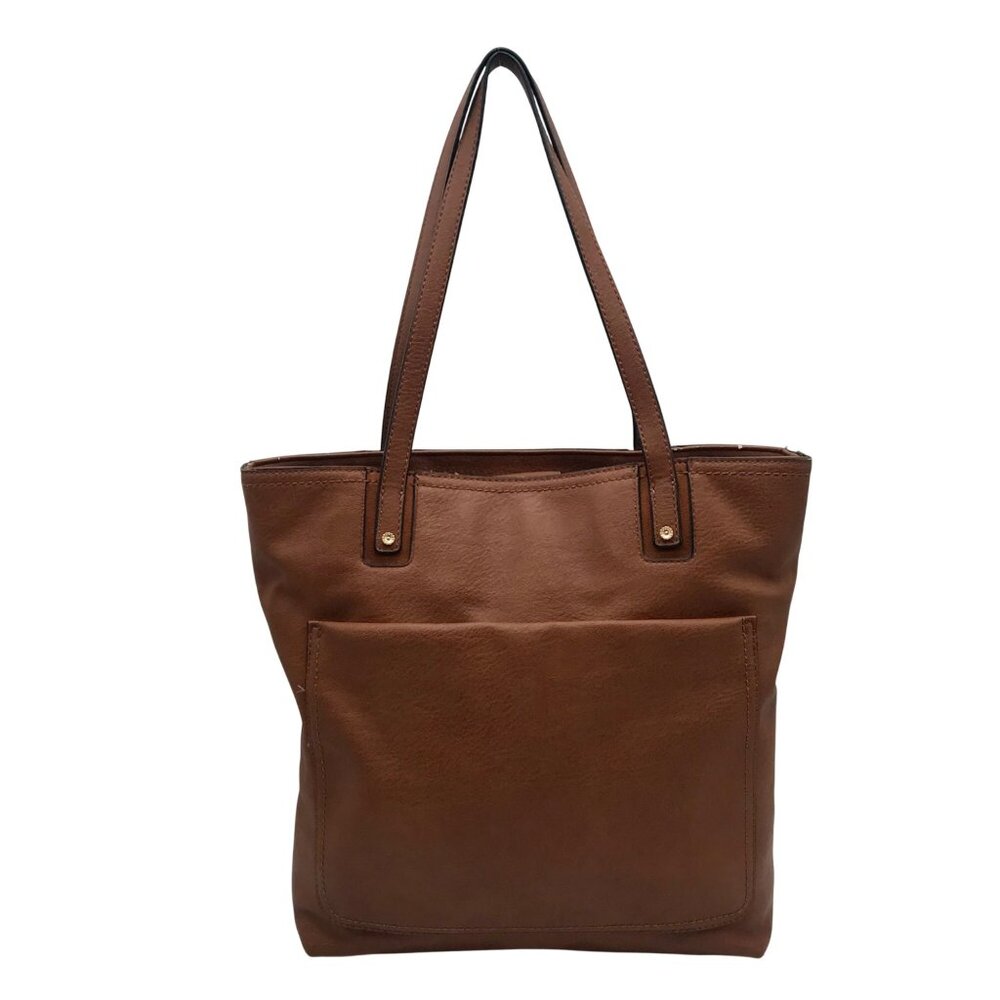Lauren Conrad Brown Leather Shoulder Bag